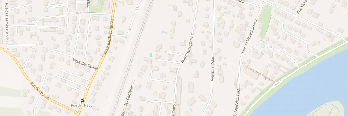 Plan du 44 Rue Charles Infroit à Andrésy