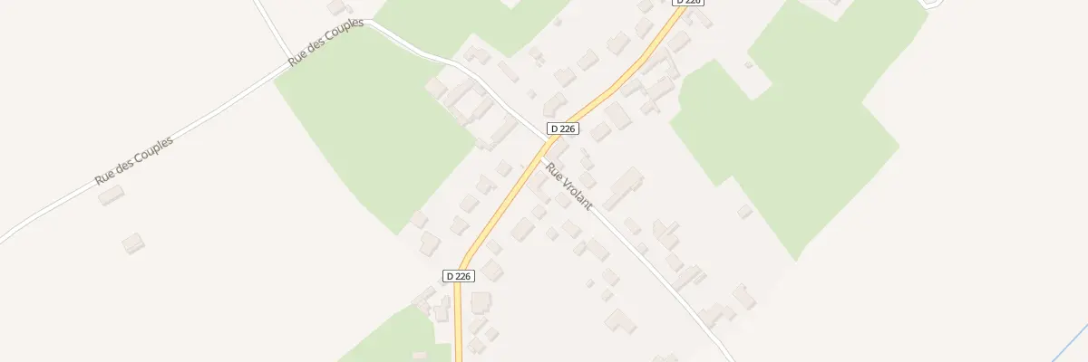 Plan du 1249 Rue de la Grasse Payelle à Zutkerque