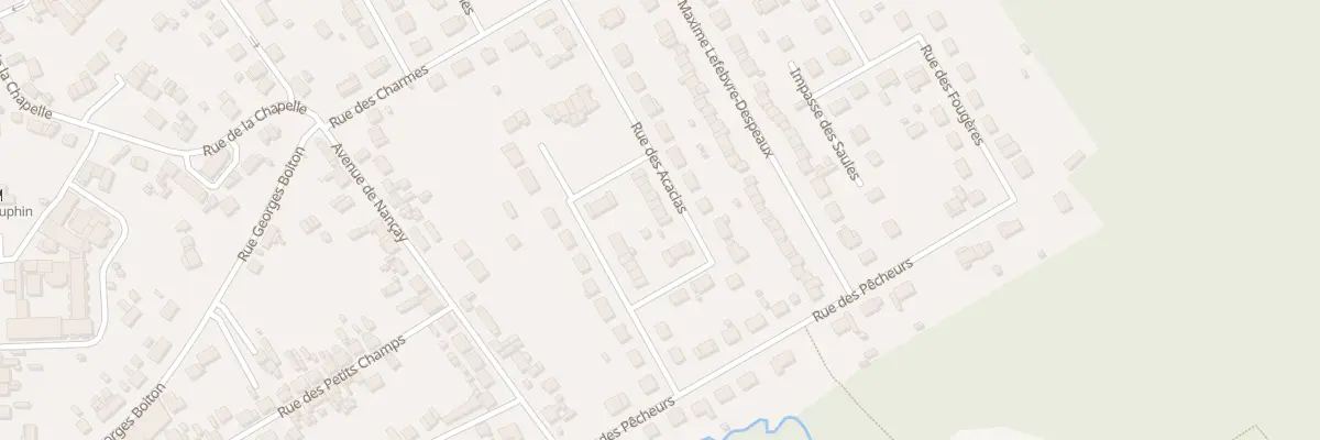 Plan du 16 Rue des Acacias à Salbris