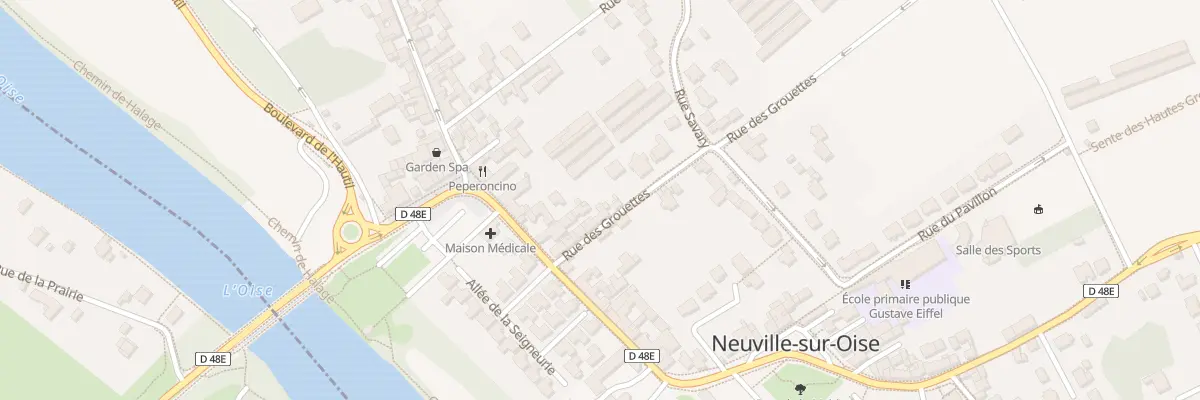 Plan du 9 Rue des Grouettes à Neuville-sur-Oise
