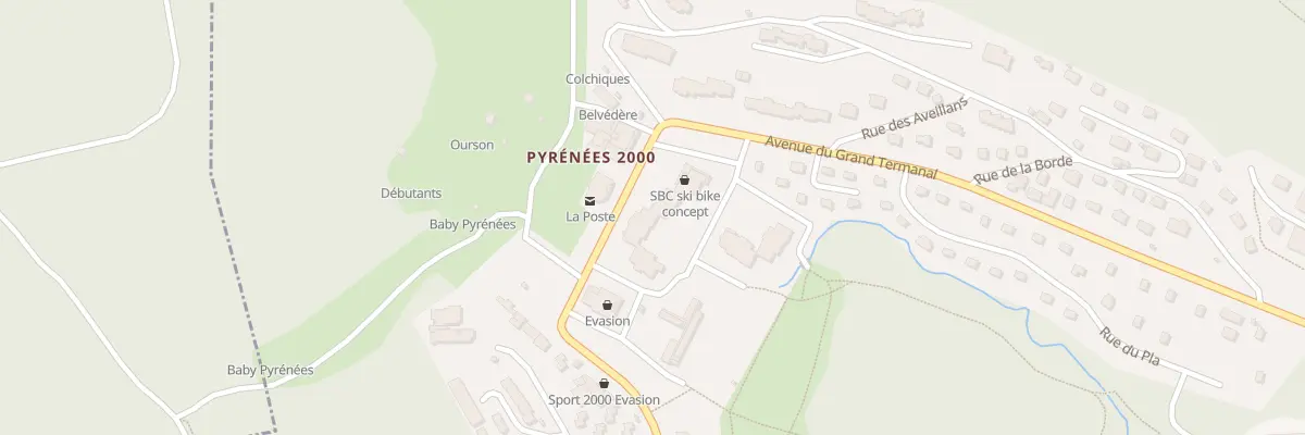 Plan du 683 Av du Serrat de l’Ours à Bolquère