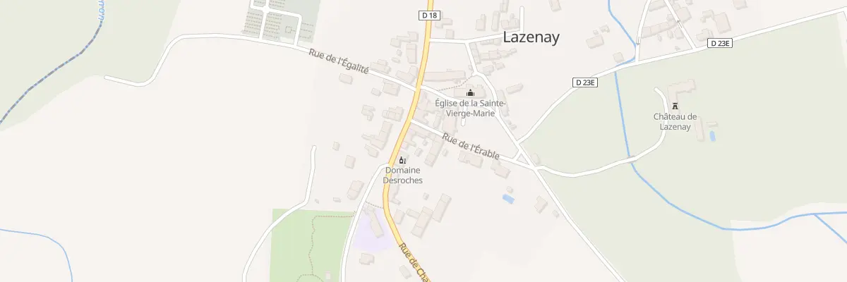 Plan du 7 Rue de Charost à Lazenay