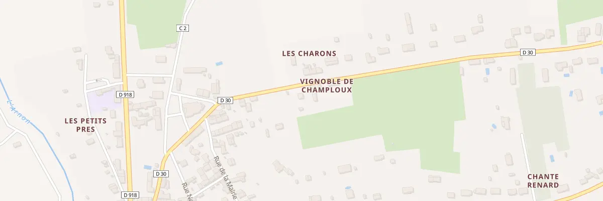 Plan du 10 Rte de Foëcy à Lury-sur-Arnon
