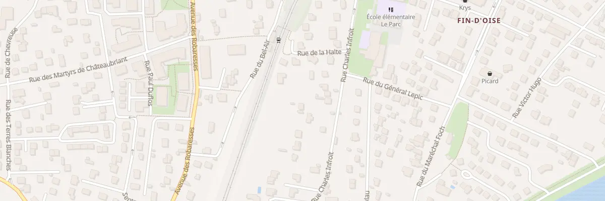 Plan du 24 Rue Charles Infroit à Andrésy