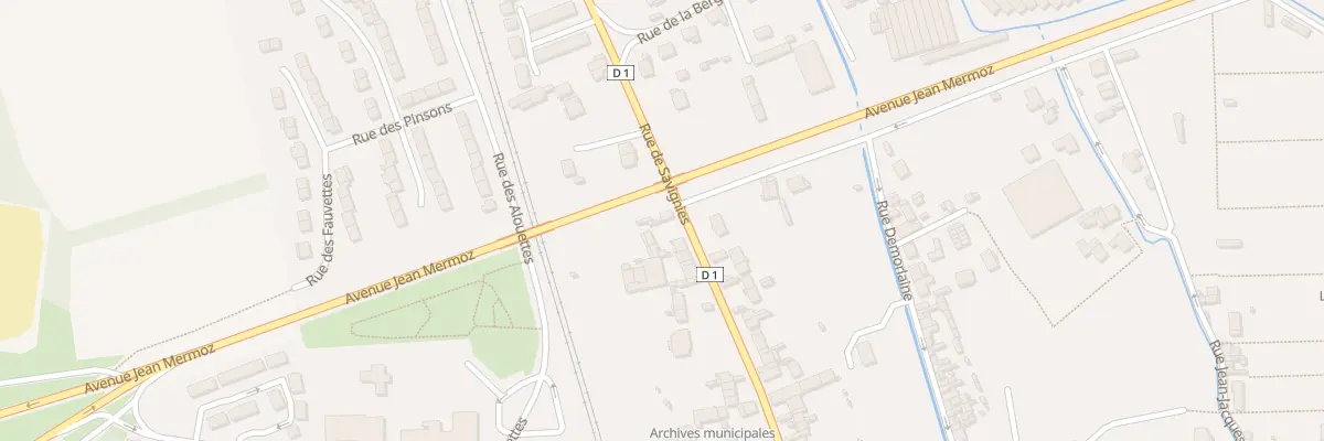 Plan du 53 Rue de Savignies à Beauvais