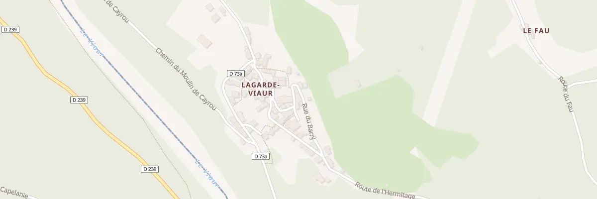 Plan du 5300 Lagardeviaur à Montirat