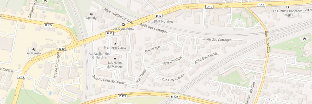 Plan du 9 Rue Arago à Saint-Cyr-l’École