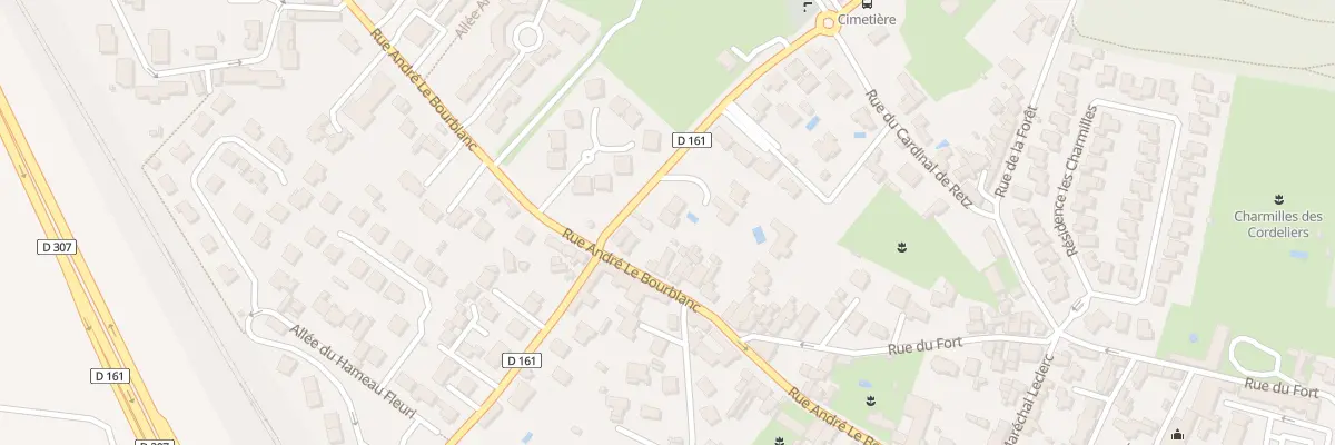 Plan du 9003 Rue du Cardinal de Retz à Noisy-le-Roi