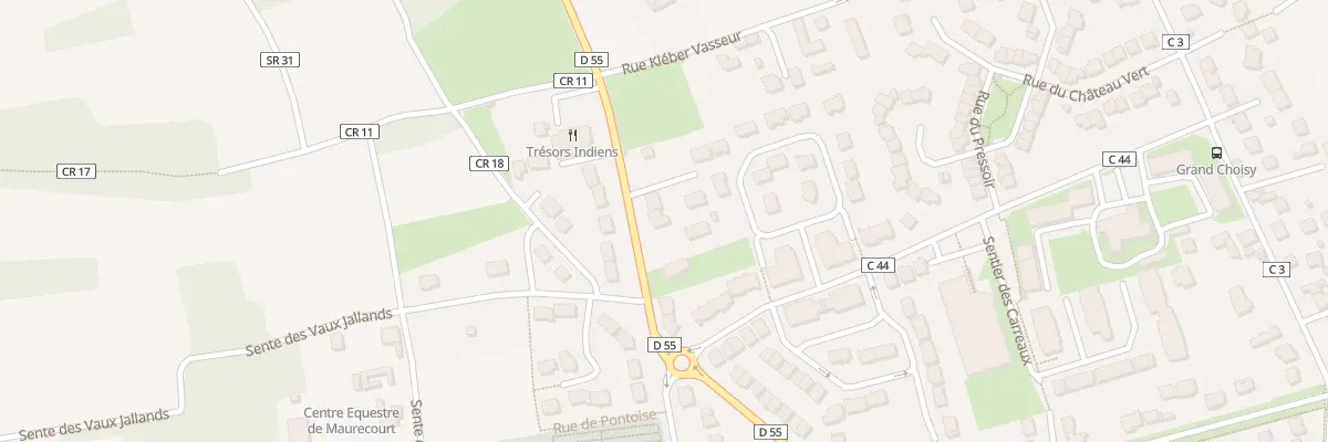 Plan du 44 Rue de Pontoise à Maurecourt