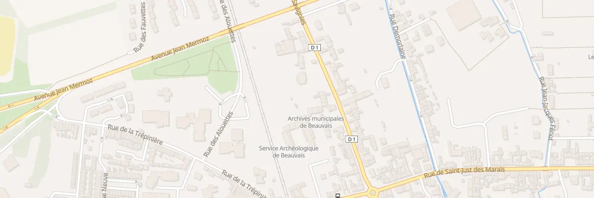 Plan du 35 Rue de Savignies à Beauvais