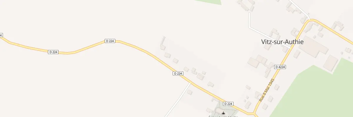 Plan du 14 Rue de l’Eglise à Vitz-sur-Authie