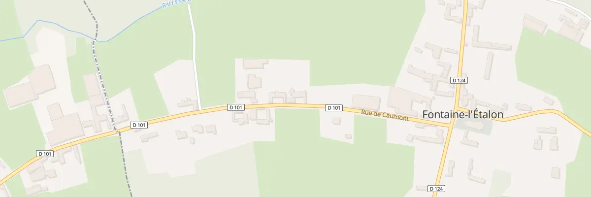 Plan du 4 Rue de Caumont à Fontaine-l’Étalon