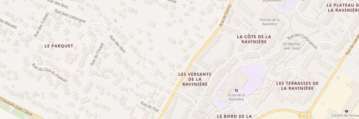 Plan du 24 Rue de Gency à Osny