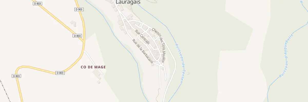 Plan du 38 Rue Centrale à Verdun-en-Lauragais