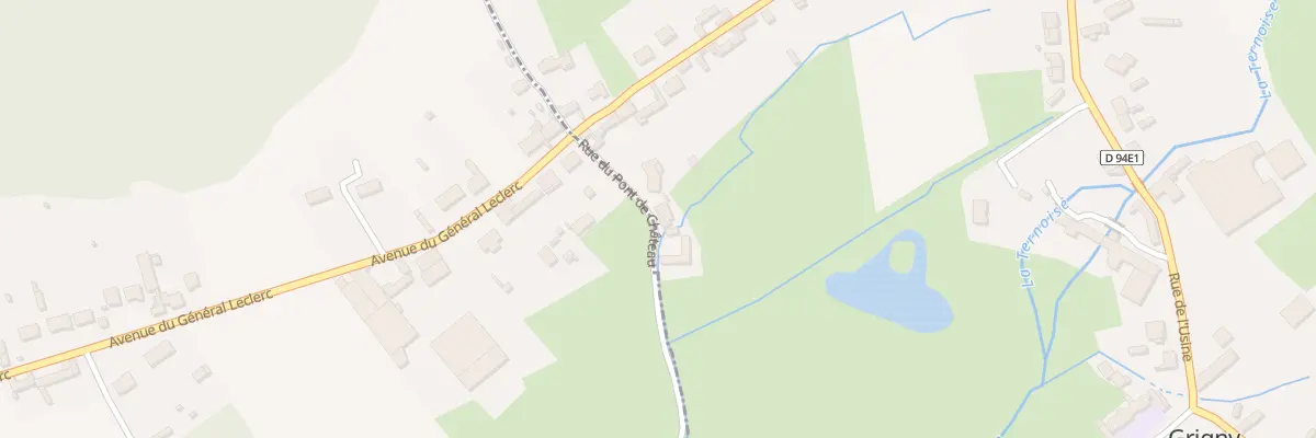 Plan du 16 Rue du Pont de Chateau à Grigny