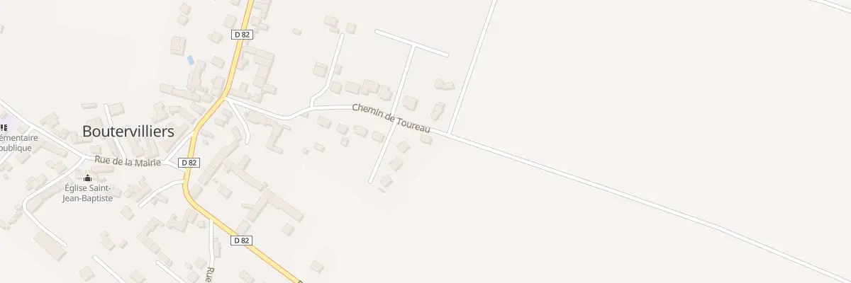 Plan du 11 Che de Toureau à Boutervilliers