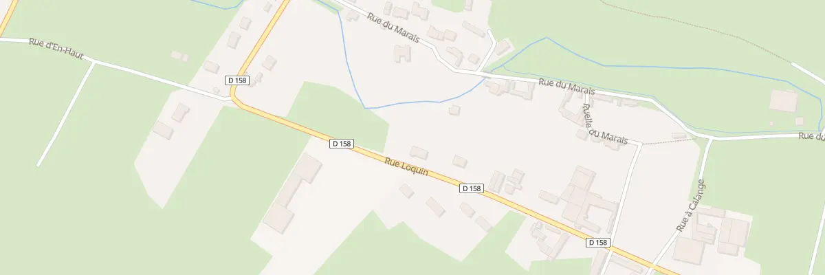 Plan du 11 Rue du Loquin à Thiembronne