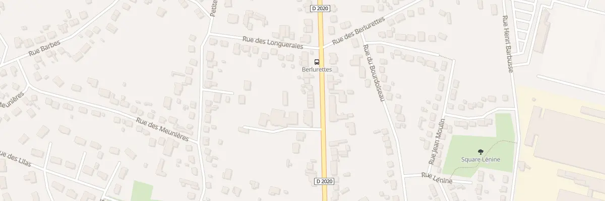 Plan du 64B Av Edouard Vaillant à Vierzon