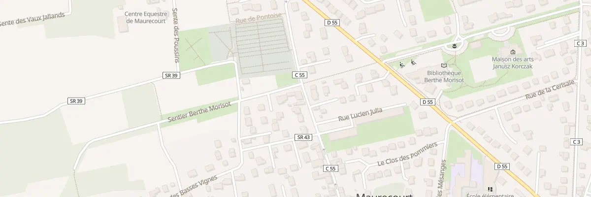 Plan du 19 Rue de Pontoise à Maurecourt