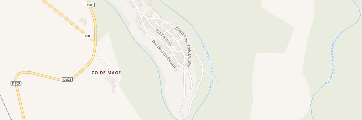 Plan du 42 Rue Centrale à Verdun-en-Lauragais