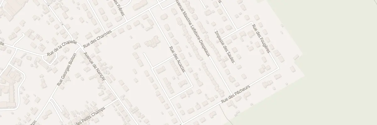 Plan du 9 Rue des Acacias à Salbris