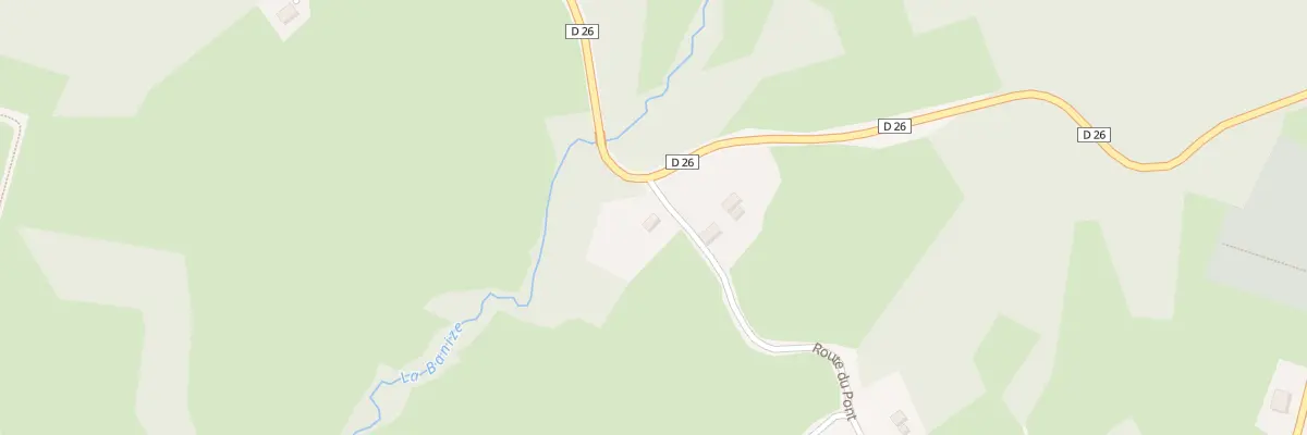 Plan du 11 Rte du Pont à La Nouaille