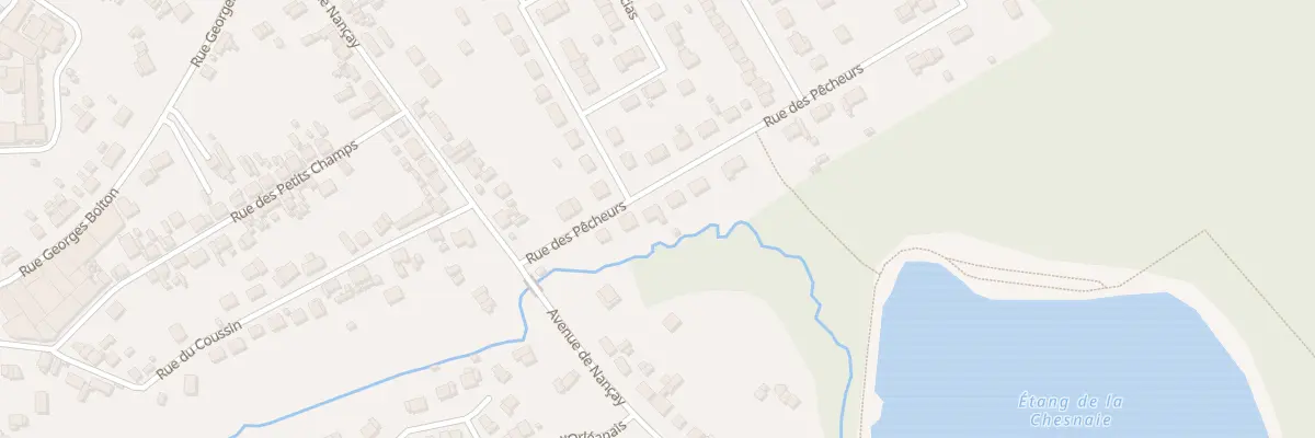 Plan du 19 Rue des Pêcheurs à Salbris