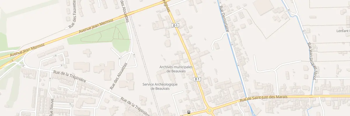 Plan du 31 Rue de Savignies à Beauvais