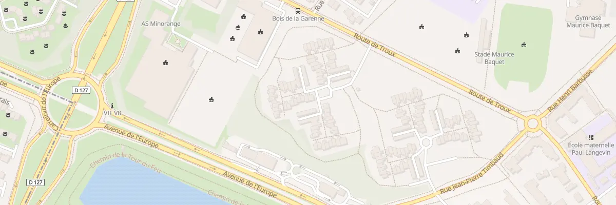 Plan du 43 Rue Gaston Monmousseau à Guyancourt