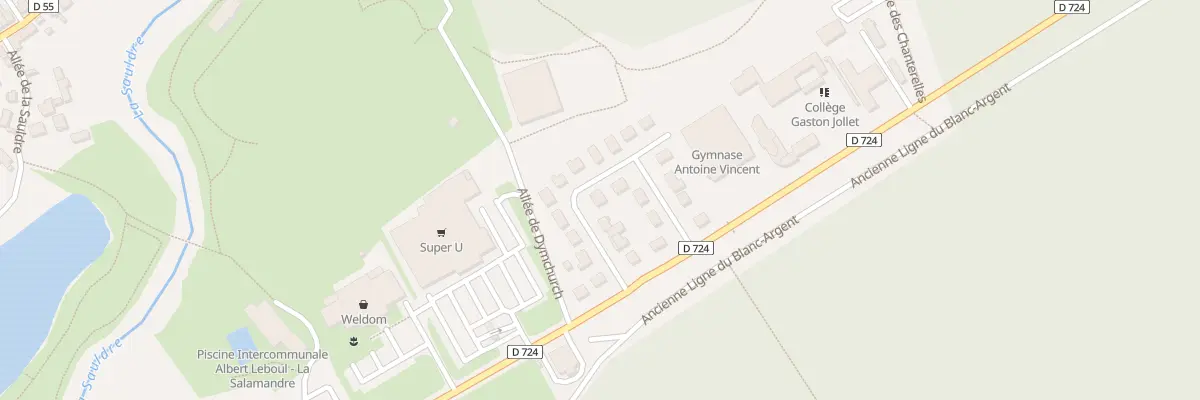Plan du 6 Rue I et J Petitfils à Salbris