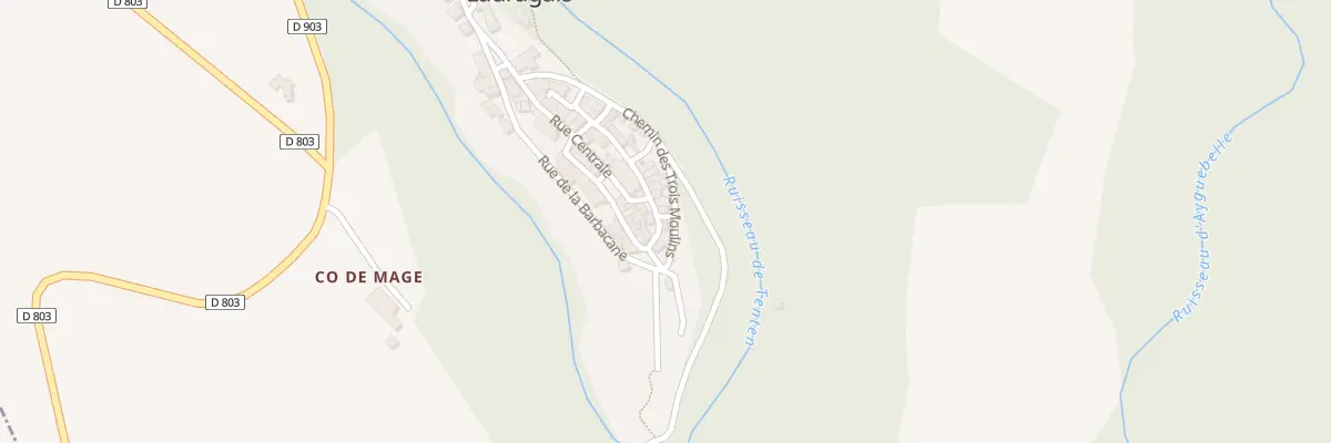 Plan du 35 Rue Centrale à Verdun-en-Lauragais