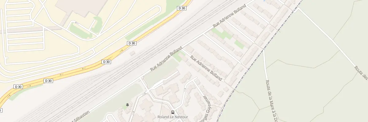 Plan du 8 Rue Adrienne Bolland à Poissy