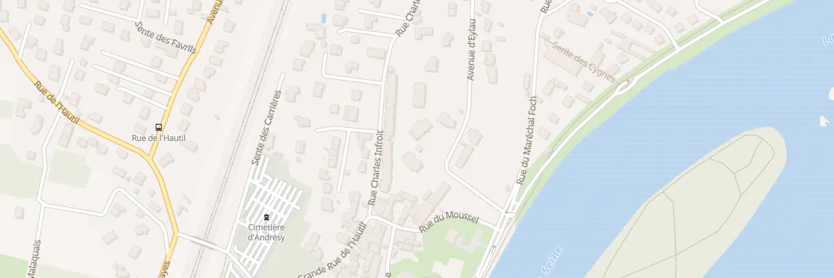 Plan du 47 Rue Charles Infroit à Andrésy
