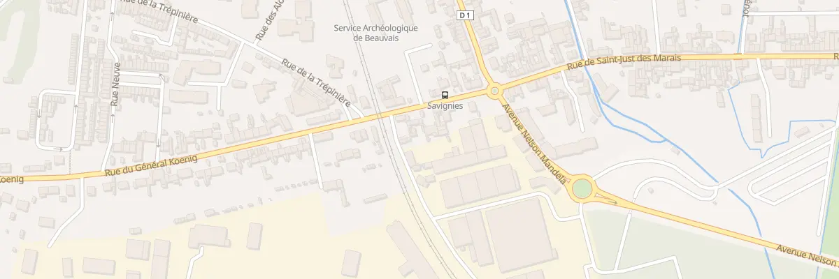 Plan du 177 Rue de Saint-Just des Marais à Beauvais
