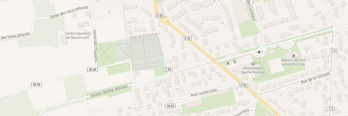 Plan du 24 Rue de Pontoise à Maurecourt