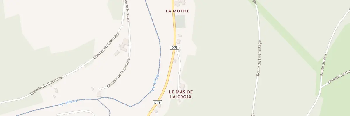 Plan du 4996 Rte de Lagarde Viaur à Montirat