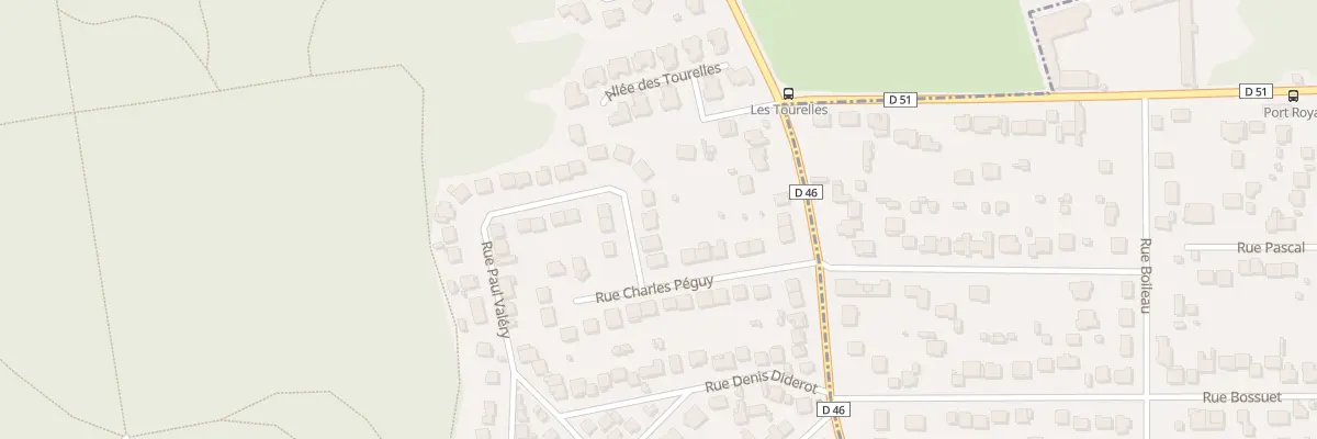 Plan du 6 Rue Paul Valery à Chevreuse