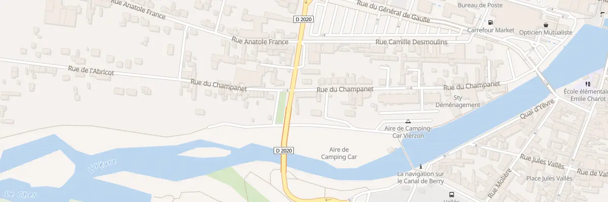 Plan du 31 Rue du Champanet à Vierzon