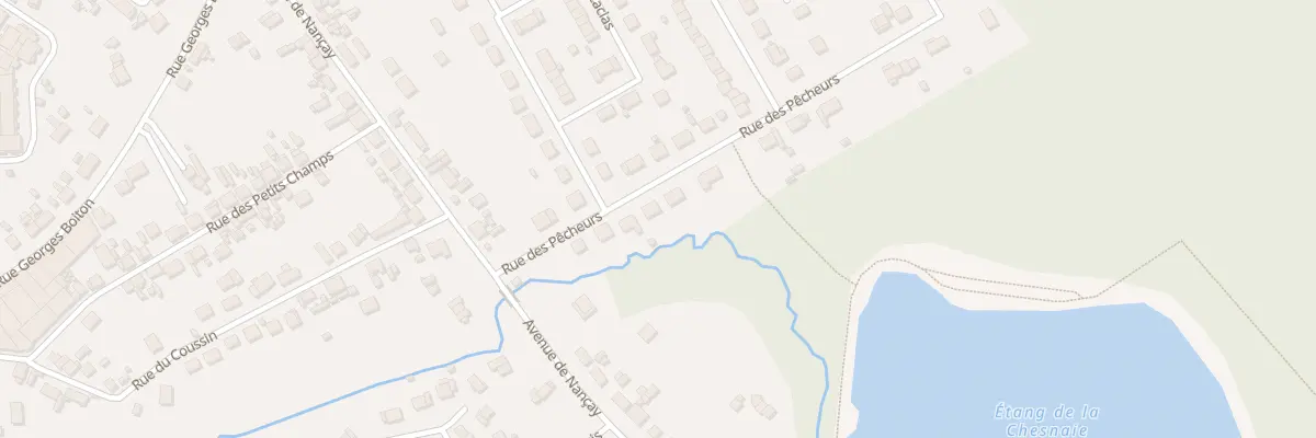 Plan du 17 Rue des Pêcheurs à Salbris