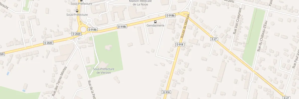 Plan du 3A Rte de Massay à Vierzon