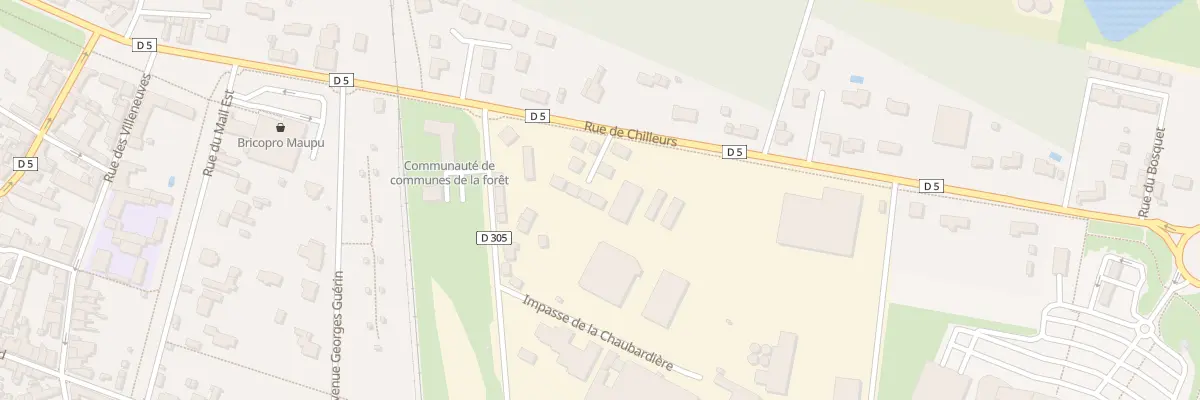 Plan du 6 Imp du Pré à Neuville-aux-Bois