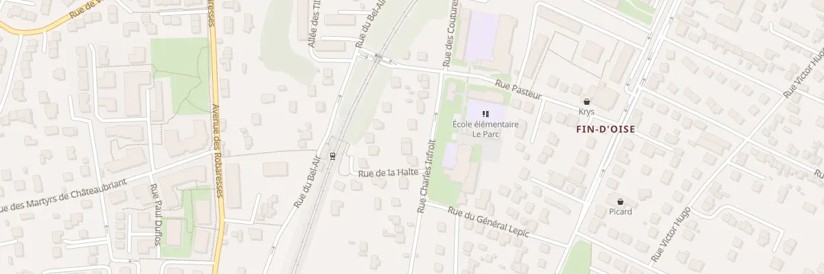 Plan du 10 Rue Charles Infroit à Andrésy