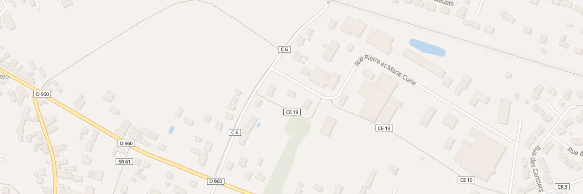 Plan du 52 Rue Pierre et Marie Curie à Mardié