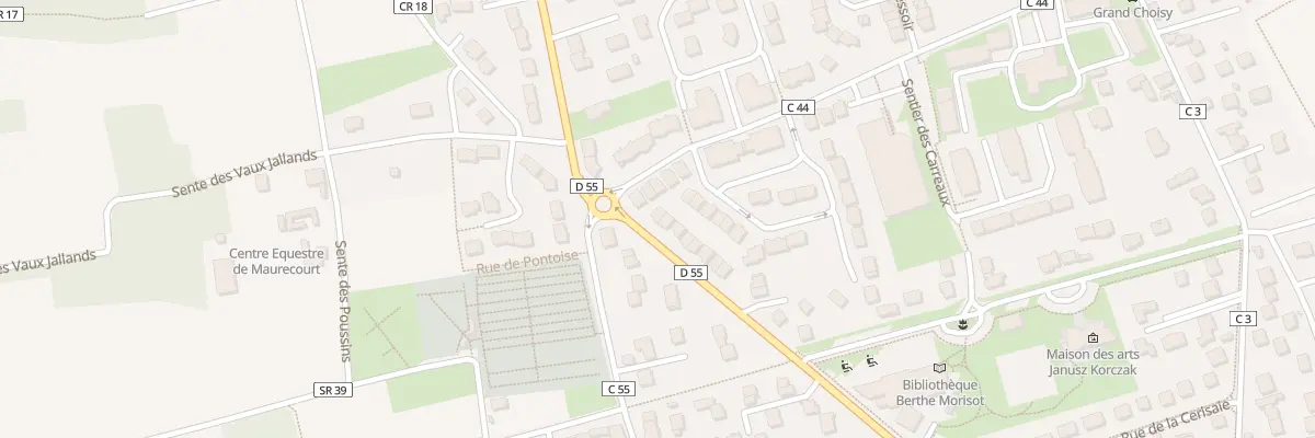 Plan du 46 Rue de l’Ancienne Gare à Maurecourt