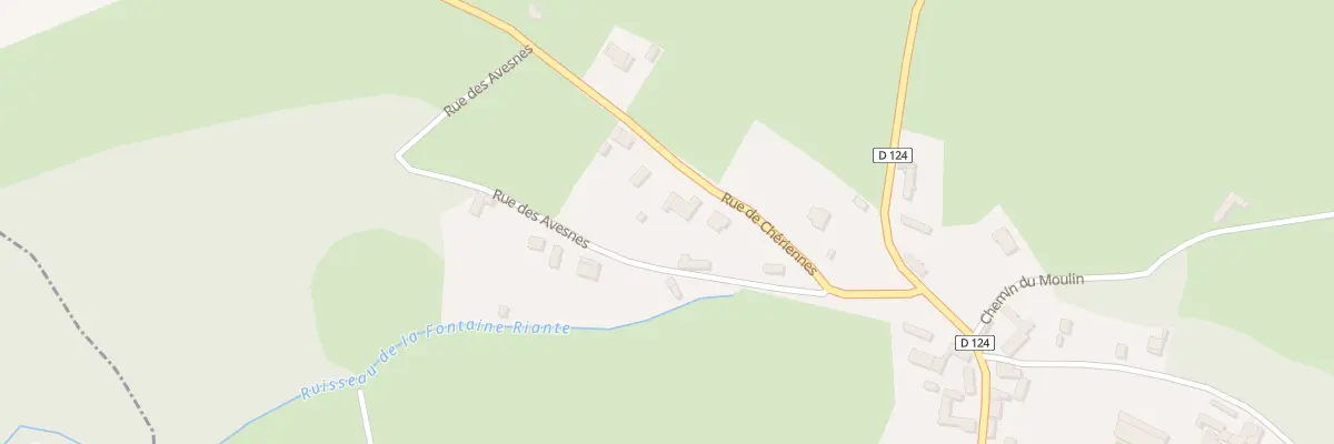 Plan du 3 Rue de Chériennes à Fontaine-l’Étalon