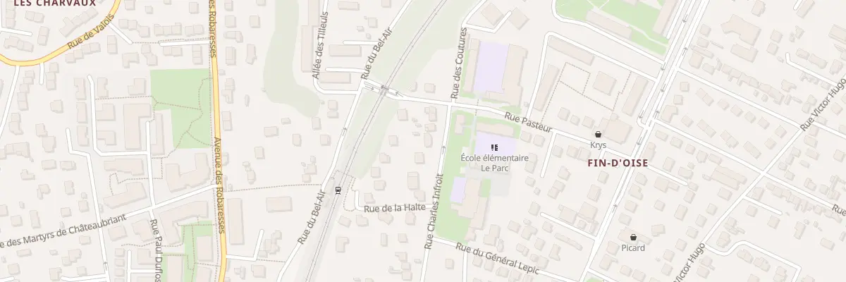 Plan du 6 Rue Charles Infroit à Andrésy
