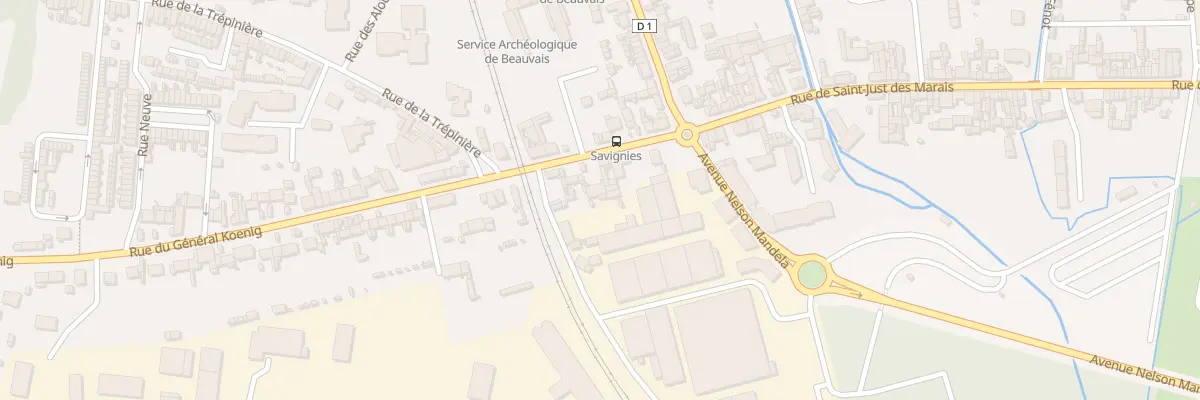 Plan du 175 Rue de Saint-Just des Marais à Beauvais