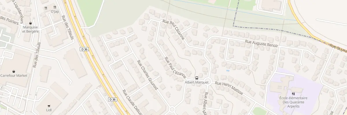 Plan du 10 Rue Cezanne à Voisins-le-Bretonneux