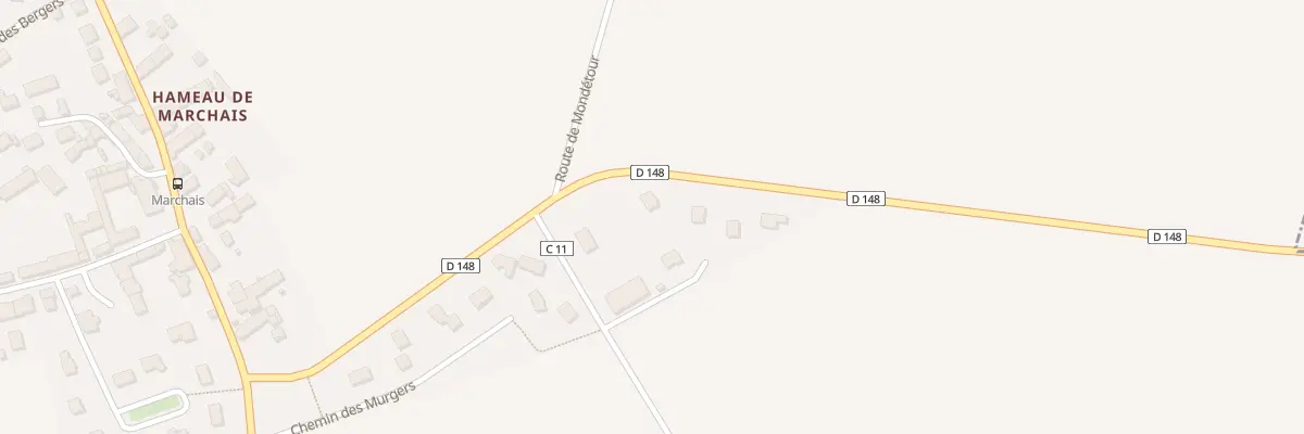 Plan du 2 Rue du Goulet à Roinville