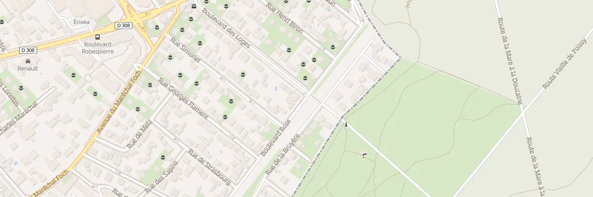 Plan du 79 Bd Rose à Poissy